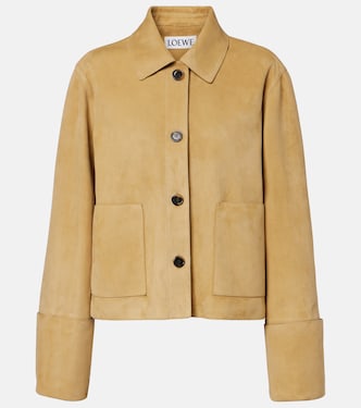 Jacke aus Veloursleder | Loewe