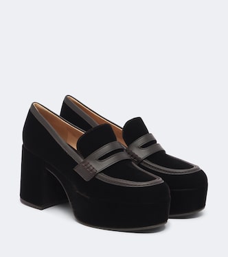 Jenna leather loafer pumps | Gianvito Rossi
