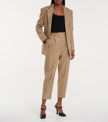 Pantalon slim Sidney en laine et coton mélangés | Altuzarra