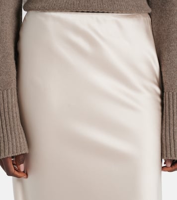 Jupe Sense of Shine en satin de soie mélangée | Dorothee Schumacher