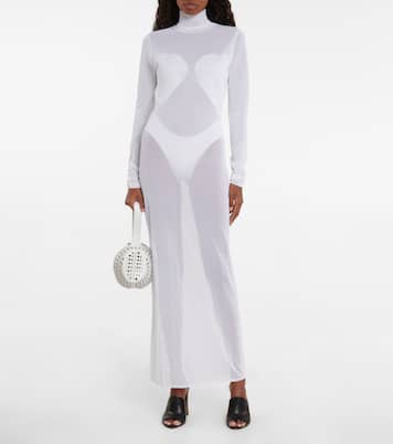 Maxikleid aus Voile | Alaïa