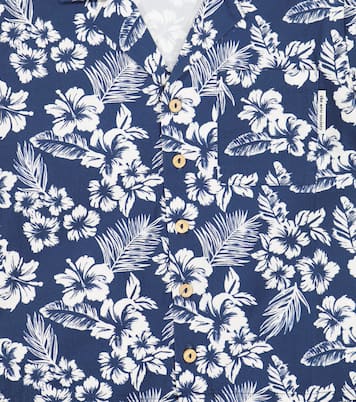 Bedrucktes Hemd Hibiscus | The New Society