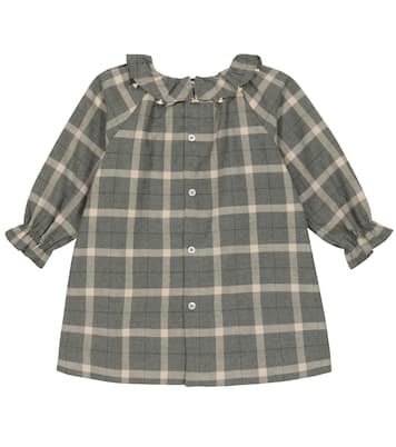 Baby Teale checked cotton dress | Bonpoint