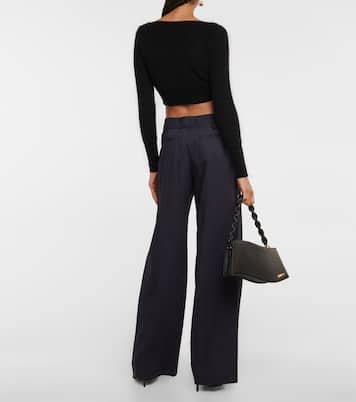 Le Cardigan Alzou cropped cardigan | Jacquemus