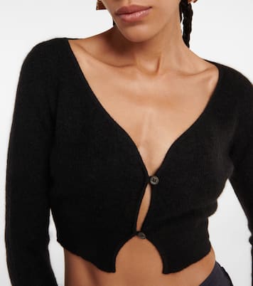 Le Cardigan Alzou cropped cardigan | Jacquemus