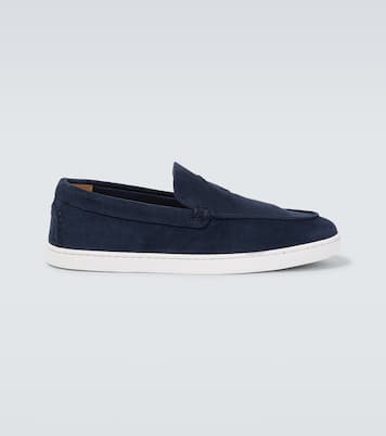 Slip-Ons Varsiboat aus Veloursleder | Christian Louboutin