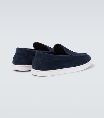 Slip-Ons Varsiboat aus Veloursleder | Christian Louboutin