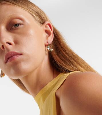 Boucles d’oreilles en or 14 ct, diamants et améthystes | Mateo