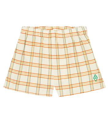 Calm Pants checked cotton shorts | The Animals Observatory