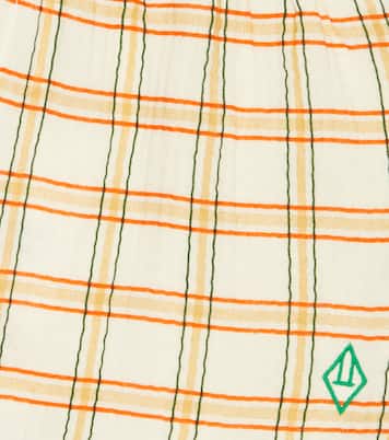 Calm Pants checked cotton shorts | The Animals Observatory