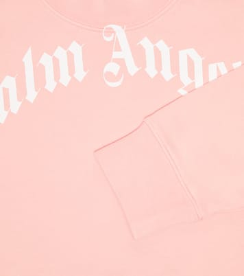 Logo cotton sweatshirt | Palm Angels Kids