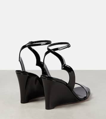 Wedge-Sandalen aus Lackleder | Christian Louboutin