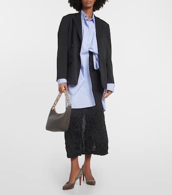 Escarpins Pumppie 85 en daim | Christian Louboutin