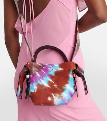 Borsa Musubi Micro in pelle tie-dye | Acne Studios