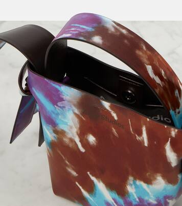 Borsa Musubi Micro in pelle tie-dye | Acne Studios