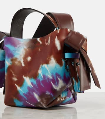 Borsa Musubi Micro in pelle tie-dye | Acne Studios