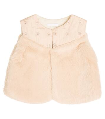 Baby embroidered vest | Chloé Kids