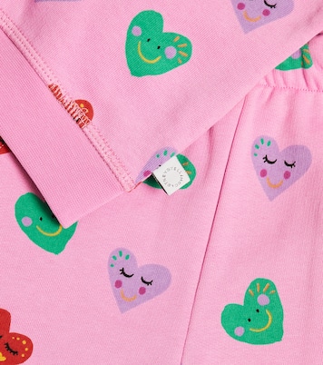 Baby printed cotton sweatshirt and sweatpants set | Stella McCartney Kids