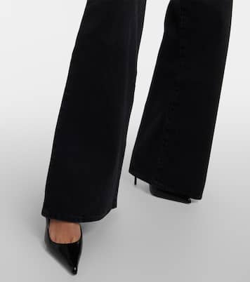 Low-Rise Wide-Leg Jeans Clara  | Agolde