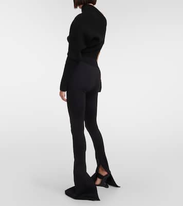 One-Shoulder-Top aus einem Kaschmirgemisch | Rick Owens