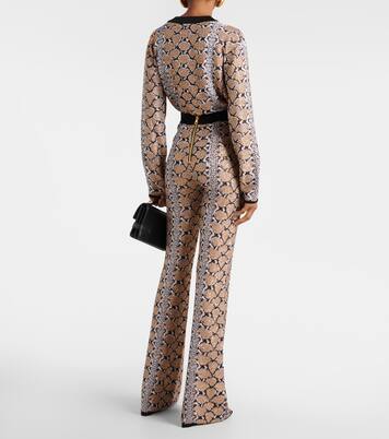 Bedruckte Schlaghose | Balmain