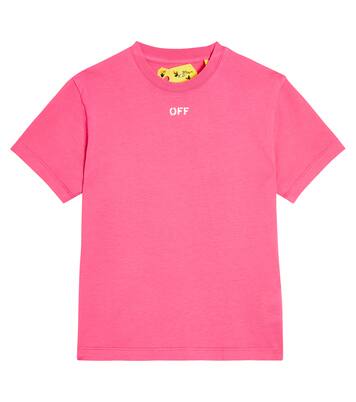 Arrows cotton T-shirt | Off-White Kids