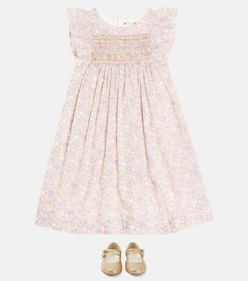 Fiorella floral cotton dress | Bonpoint