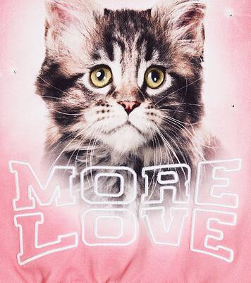 Monti printed cotton jersey sweatshirt | Molo