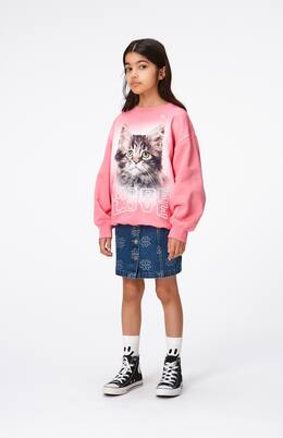 Monti printed cotton jersey sweatshirt | Molo