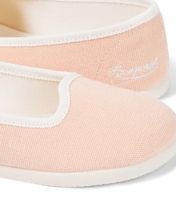 Floral canvas loafers | Bonpoint