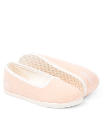 Floral canvas loafers | Bonpoint