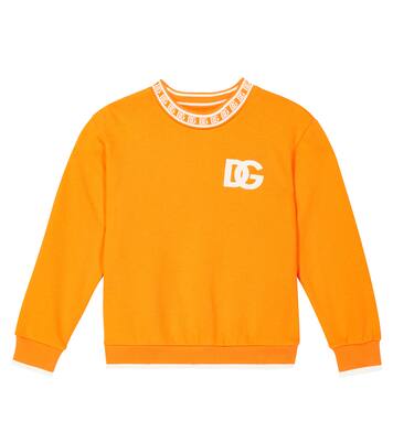 DG cotton jersey sweatshirt | Dolce&Gabbana Kids