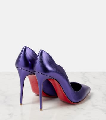 Pumps Hot Chick 100 aus Metallic-Leder | Christian Louboutin