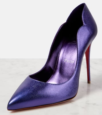Pumps Hot Chick 100 aus Metallic-Leder | Christian Louboutin
