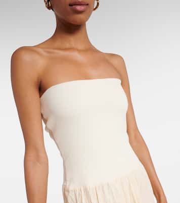 Maxikleid aus einem Leinengemisch | Johanna Ortiz