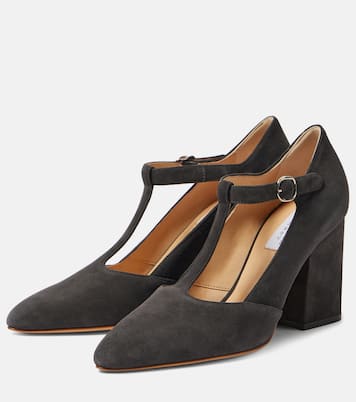 Escarpins Triana 85 en daim | Gabriela Hearst