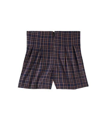Alysie checked shorts | Molo
