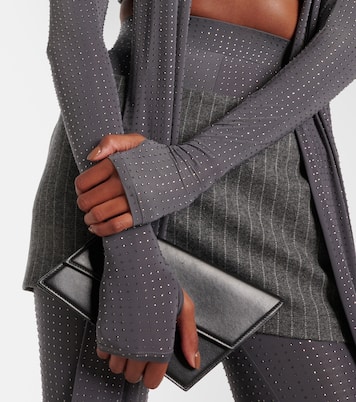 Verziertes Cropped-Top aus Jersey | Alex Perry