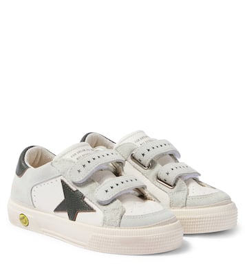 May School suede and leather sneakers | Golden Goose Kids