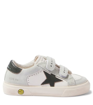 May School suede and leather sneakers | Golden Goose Kids