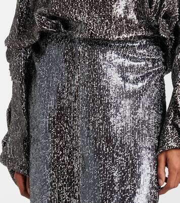 Maxirock mit Pailletten | Dries Van Noten