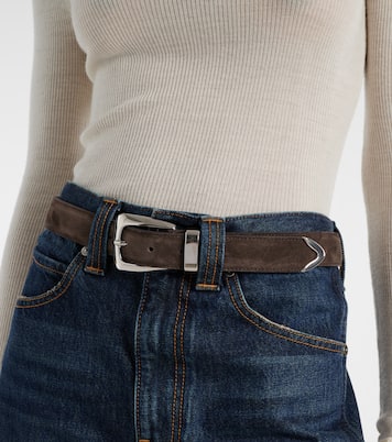Ceinture Benny en daim | Khaite