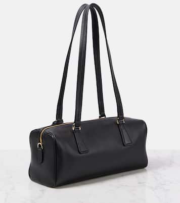 Medium leather shoulder bag | Prada