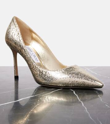 Romy 85 faux leather pumps | Jimmy Choo