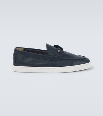 Chambeliboat leather slip-on shoes | Christian Louboutin