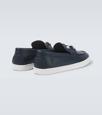 Chambeliboat leather slip-on shoes | Christian Louboutin