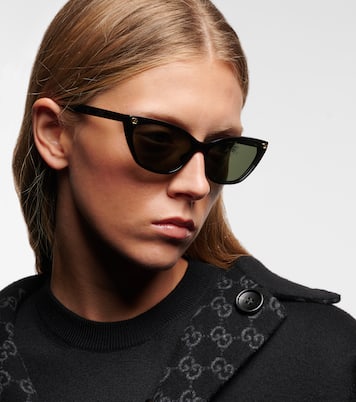 Double G cat-eye sunglasses | Gucci
