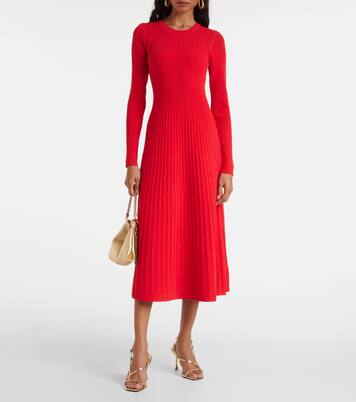 Nami ribbed-knit sweater dress | Veronica Beard