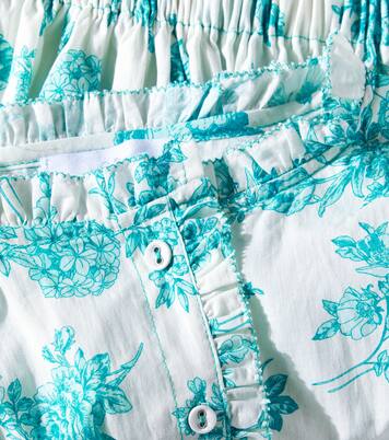 Top Anais imprimé en coton  | C'era Una Volta