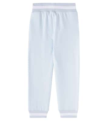 Printed cotton-blend sweatpants | Monnalisa